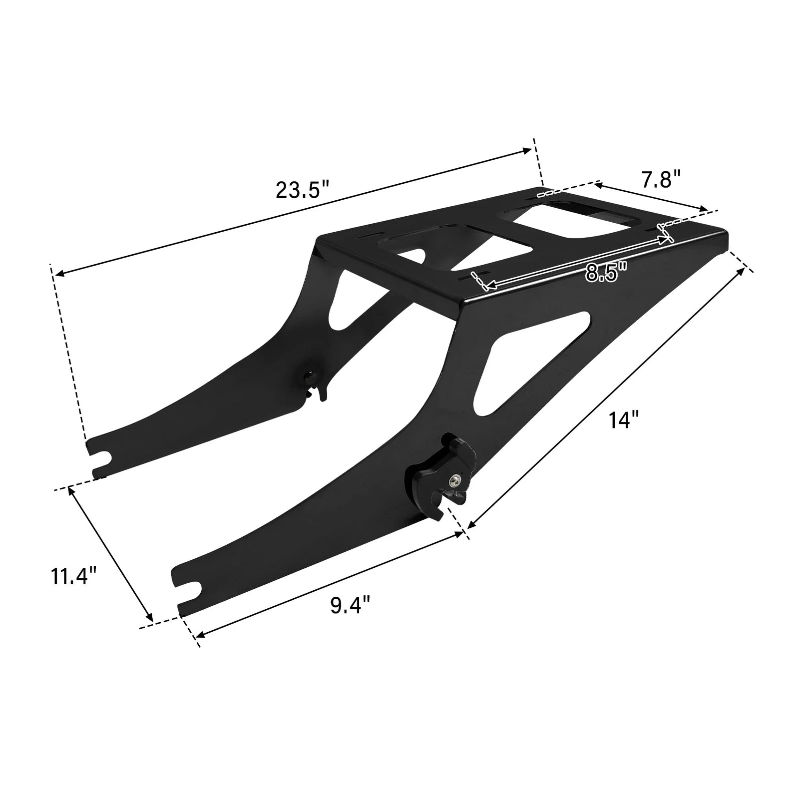Trunk Mount Rack for Harley Softail Fat Boy FLSTF FLSTFB (2008–2016)