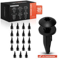 6mm Bumper Cover Door Panel Retainer Clips Screw-Type for Chevy (20Pcs)