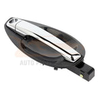 Front Right Exterior Door Handle for Hyundai Tiburon (2003-2008) Black Chrome