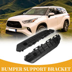 Set of 2 LH RH Front Bumper Support Brackets for Toyota Highlander (2008–2010)
