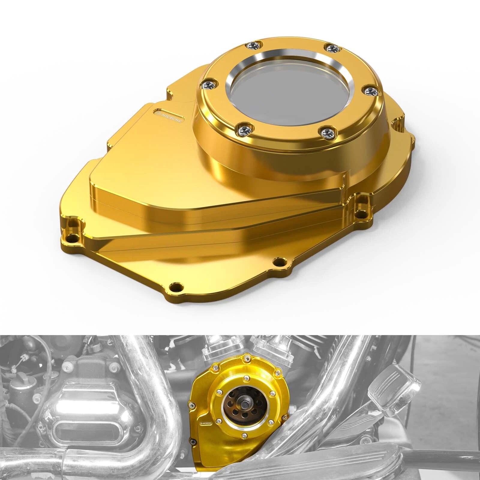 M8 Side Cam Cover for Harley Heritage Classic FLHCS 114, FLHC 107 (2017–2023)