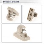 Sun Visor Holder Clip for Volkswagen Bora Golf Mk4 Caddy (1998–2006) 3B0857561B Beige