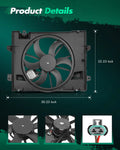 620-119 Radiator Fan for Ford Crown Victoria Lincoln Town Car (2006–2011)