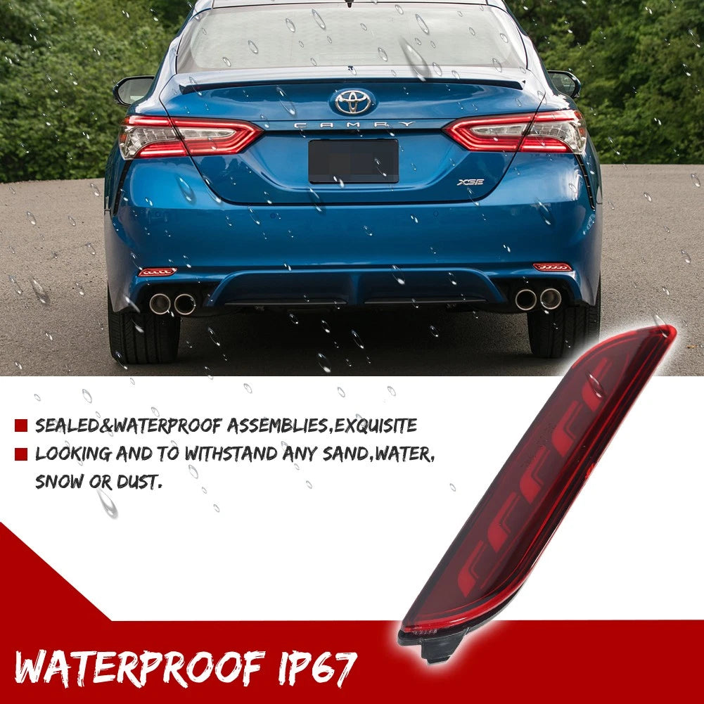 LED Rear Bumper Reflector for Toyota Camry (2018–2025)
