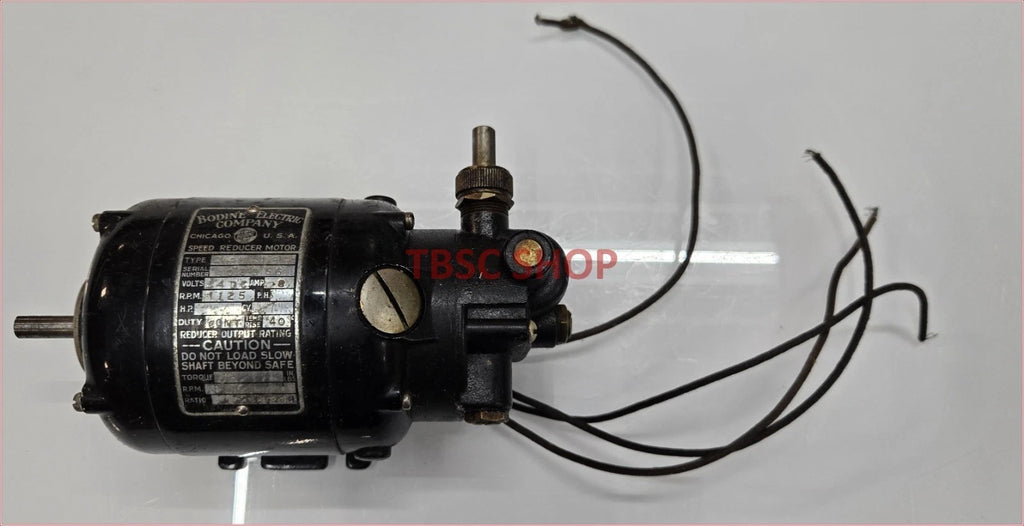 Bodine Electric NSH-12R 1/50 HP DC Speed Reducer Motor for (24V)