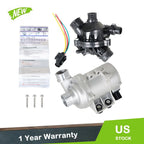 Water Pump with Thermostat for BMW 128i 325i 328i 528i 530i X3 (2008–2013) 11517586925