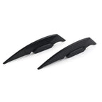Universal Black Fairing Winglets Side Spoiler Deflector Air Wings - Pair