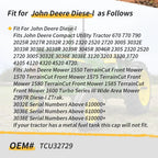 Fuel Cap TCU32729 for John Deere Diesel 2305 2520 2720 3005 790 3033R 3038R