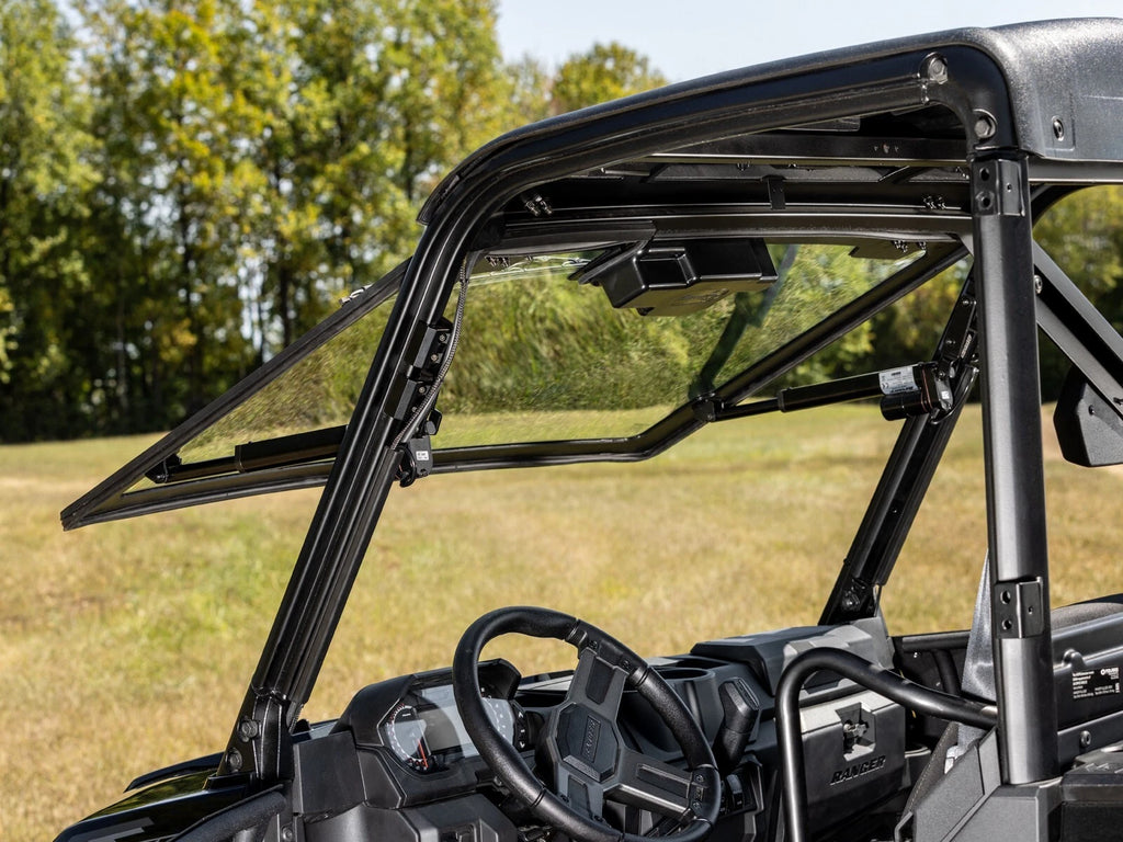 Maxdrive Power Flip Glass Windshield w/Wiper for Polaris Ranger XP 570 (2015–2023)