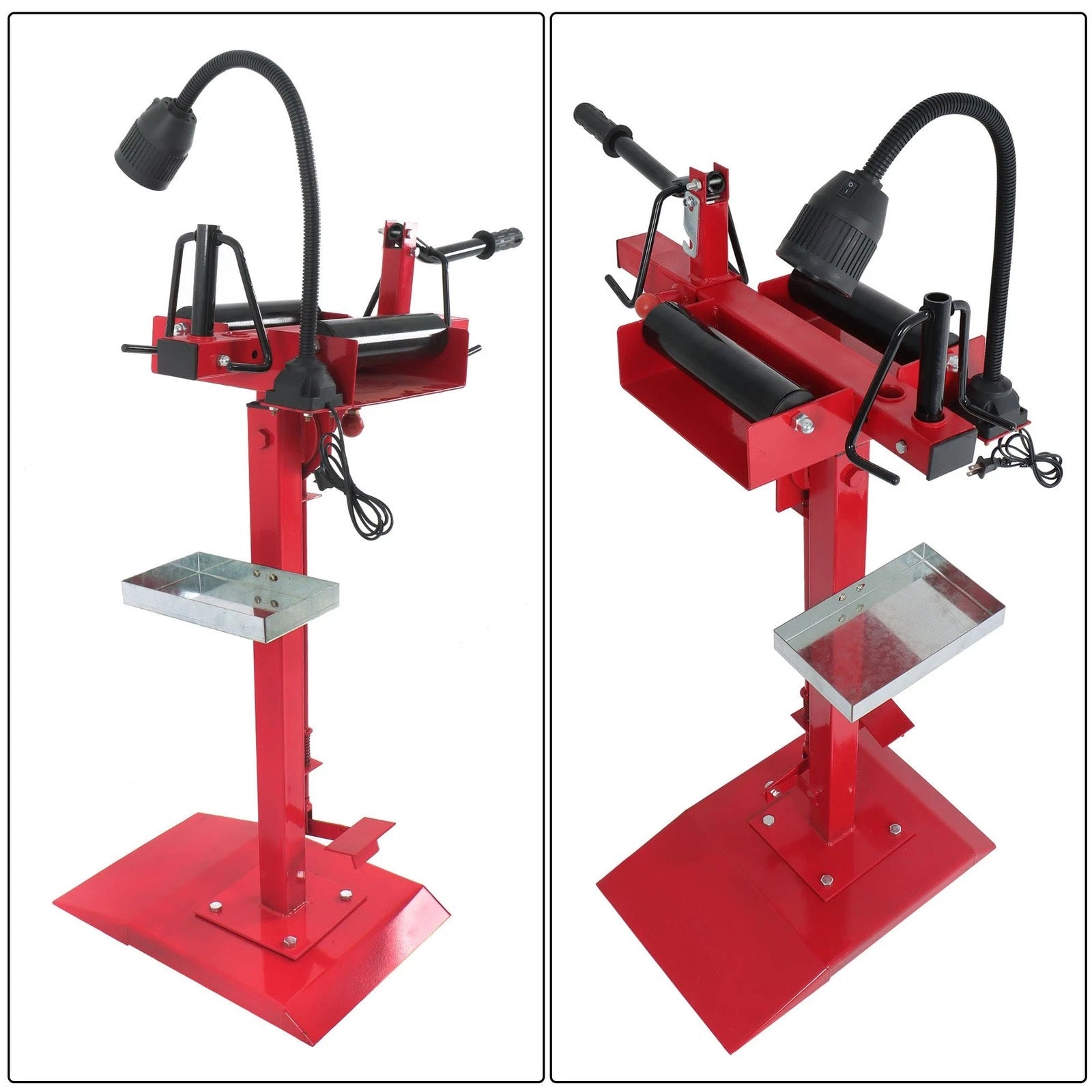 Tire Spreader Tool for Manual Car Tire Changer with LED Light