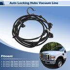 Hub Locking Vacuum Tube Lines for Ford F-250 Super Duty (2008–2010) 7C3Z-7A784-C