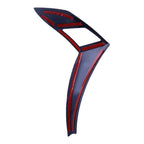 Carbon Fiber Style Steering Wheel Switch Cover for BMW 5 Series E60 E61 (2003-2010)