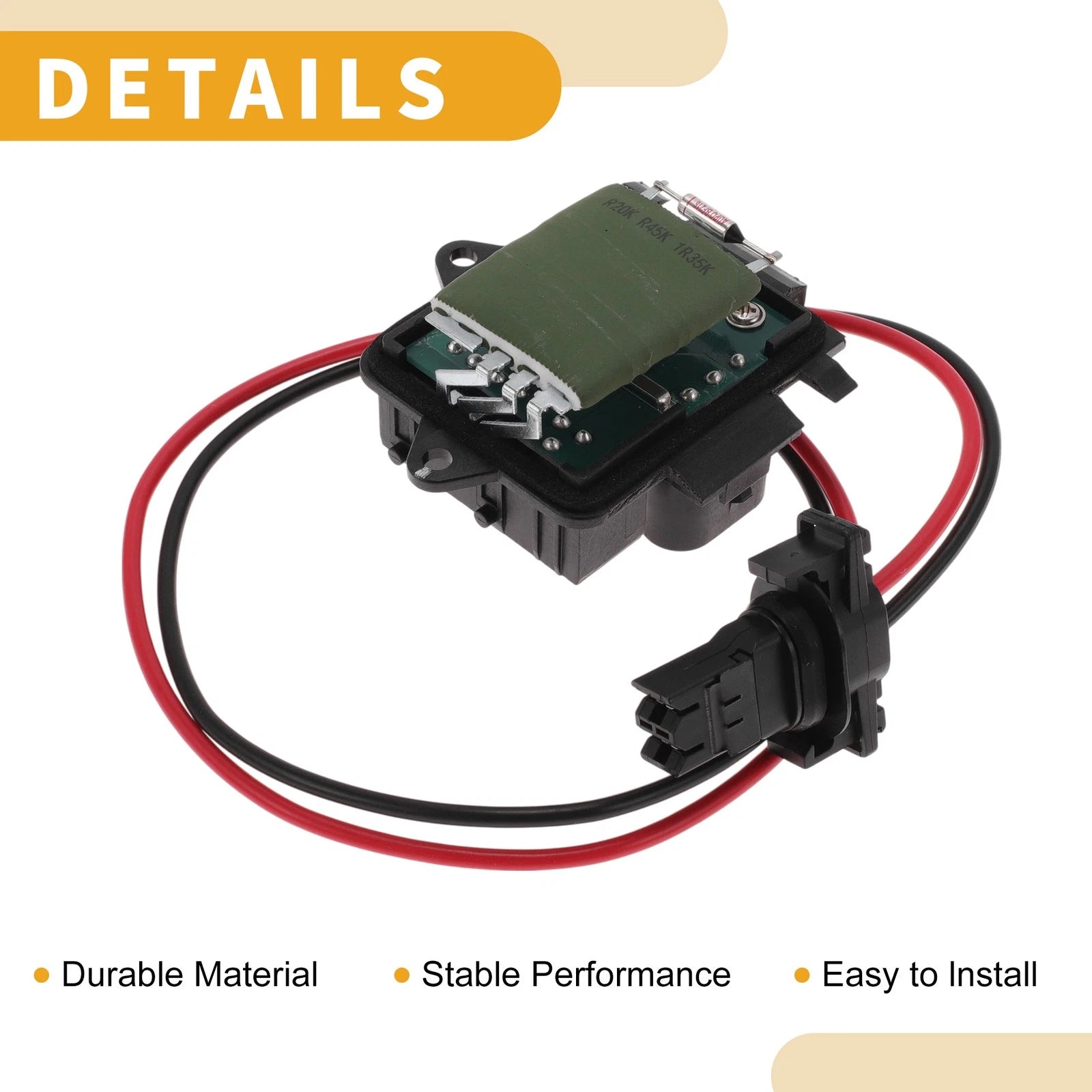 HVAC Blower Motor Resistor No. 2733500QAB for Nissan Primastar (2001–2014)