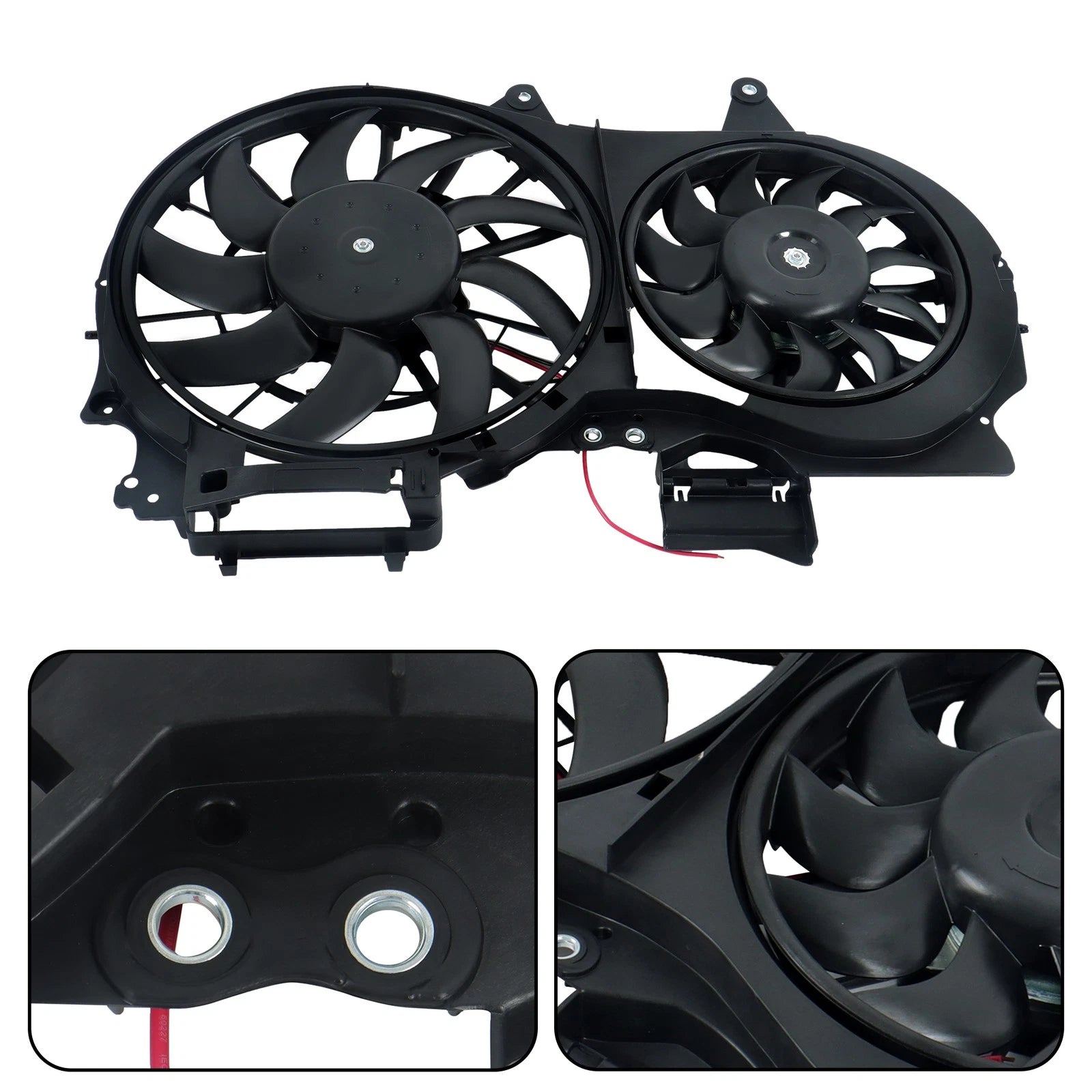 Dual Radiator Cooling Fan for Audi A4/A4 Quattro (2002–2009)