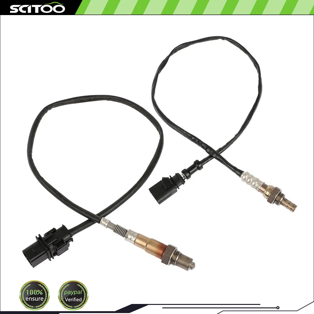 2X Upstream Downstream Oxygen Sensor O2 for Audi A4 Q5 A5 A6 (2009–2016)