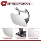 Front Right Washer Nozzle Cover Cap for BMW 740i Silver Tone