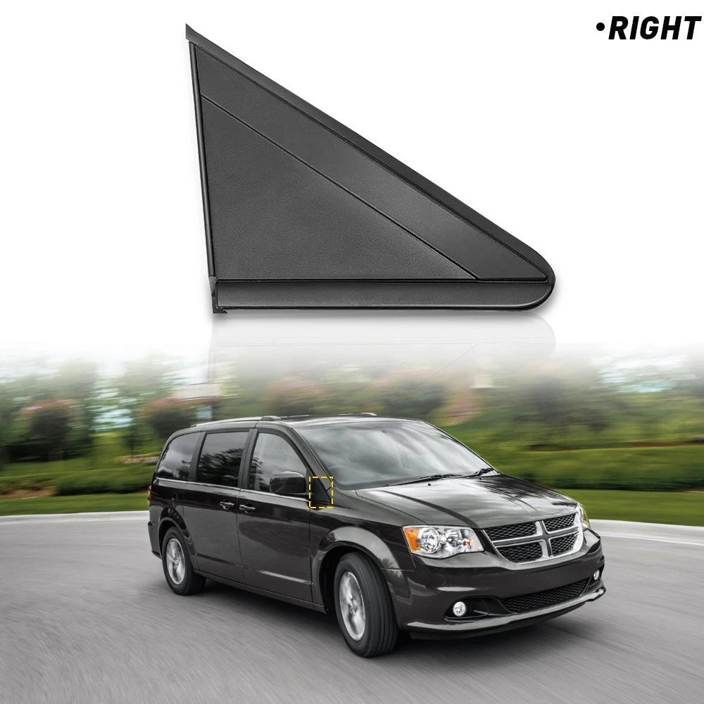 Right Side Mirror Flag Applique for Dodge Ram (2012–2015) & Grand Caravan (2008–2020)