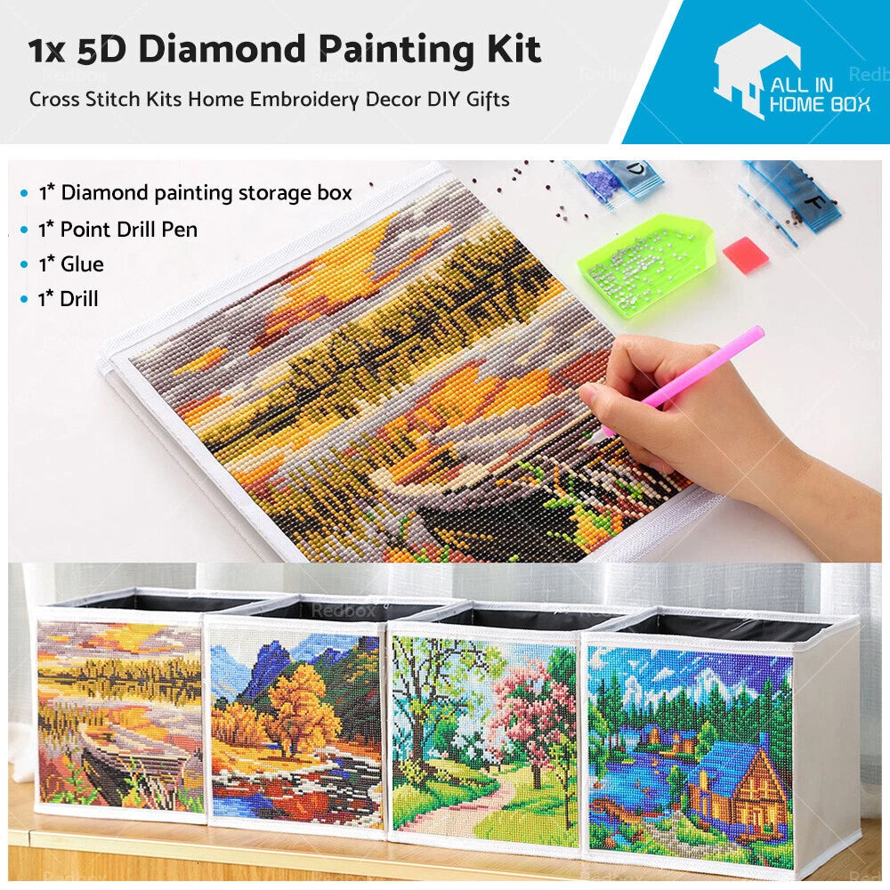 5D Diamond Painting Kit for Home Decor (DIY)