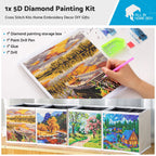 5D Diamond Painting Kit for Home Decor (DIY)