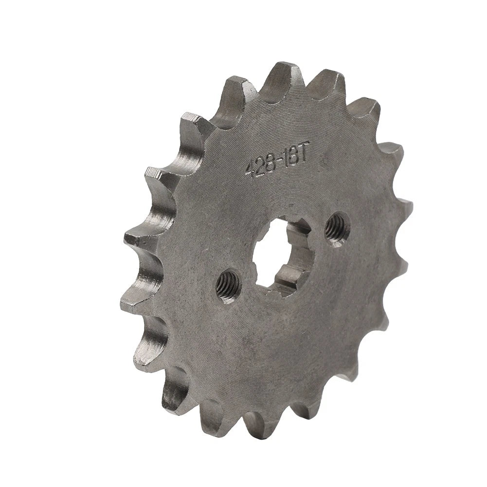 17mm 18T Front Sprocket for 110CC 125CC ATV Pit Dirt Quad Bike (428 Chain)