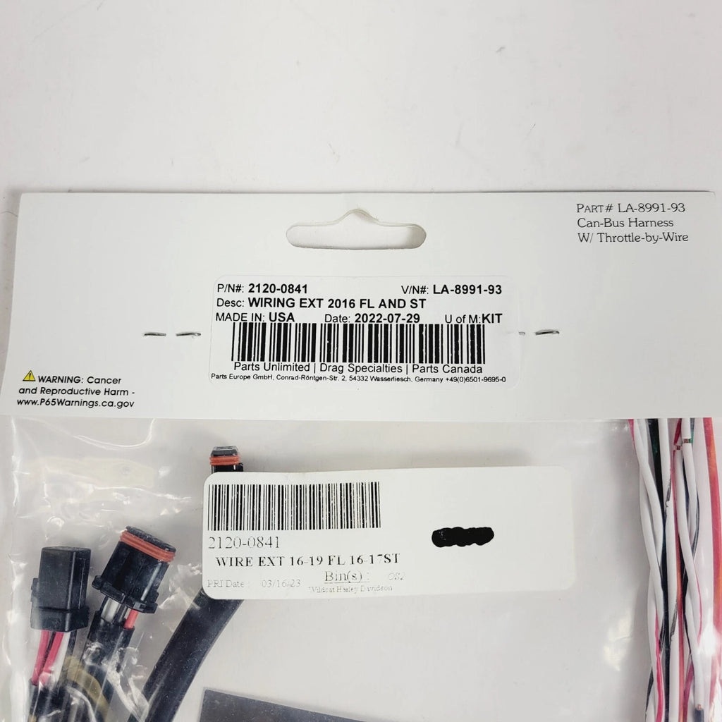 Extension Wiring Kit for Harley FLH (2120-0841, LA-8991-93)