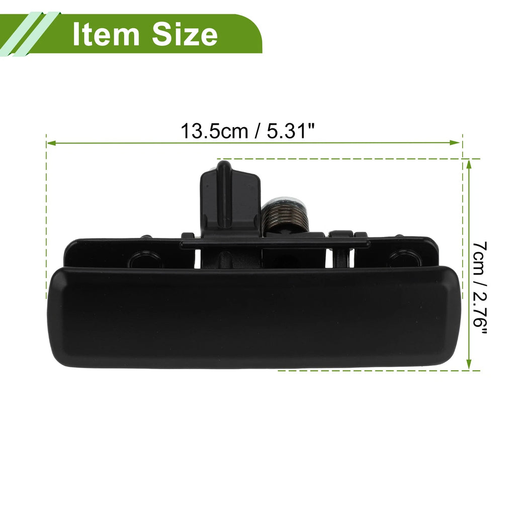 Exterior Door Handle for Chevrolet Astro (1992–2005) Black Front Left ABS