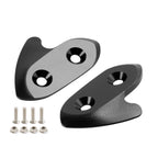 CNC Aluminum Black Mirror Block Off Plates for Yamaha R1/R1M/R1S (2015–2019)