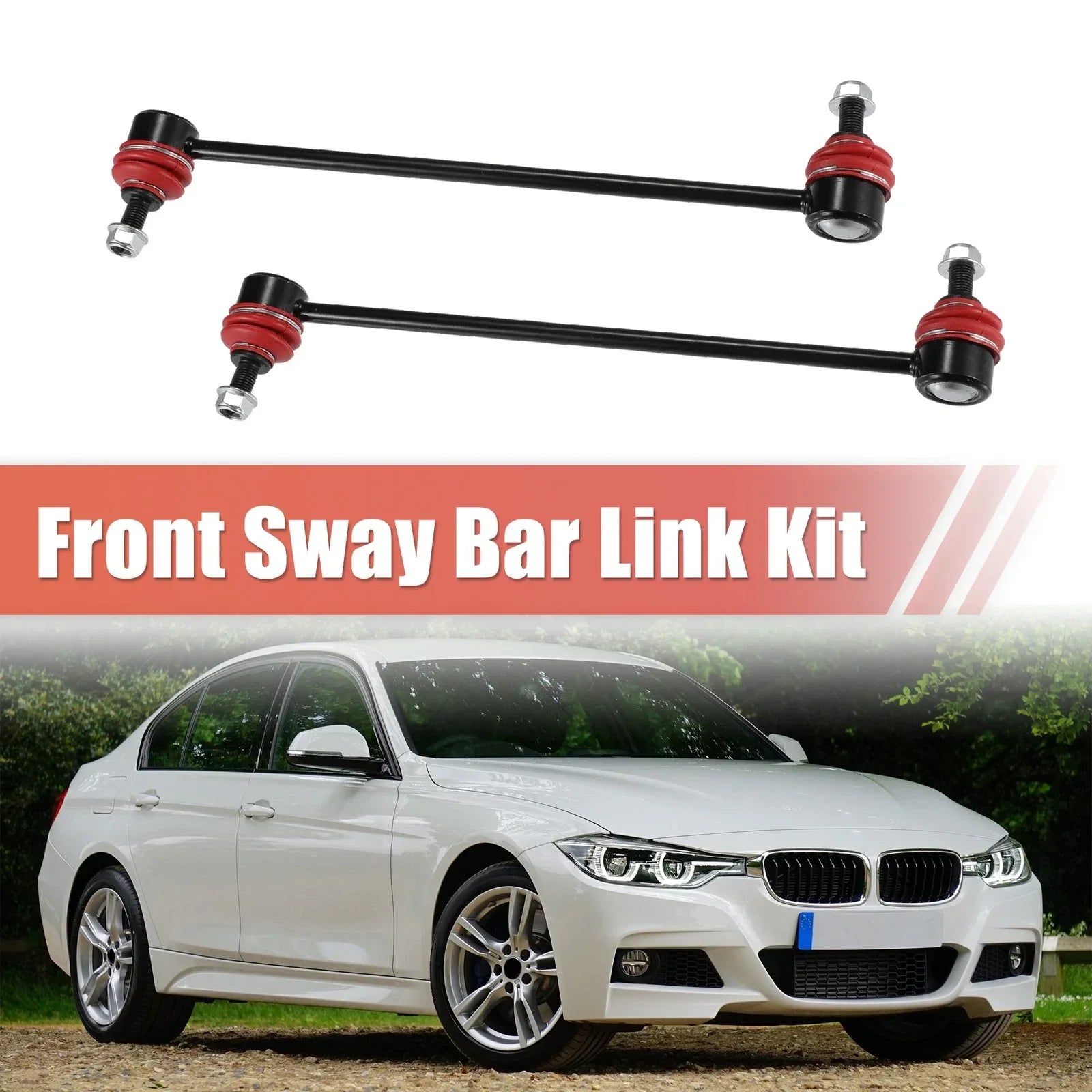 Front Stabilizer Sway Bar End Links for Mazda 3/5 & BMW 740i