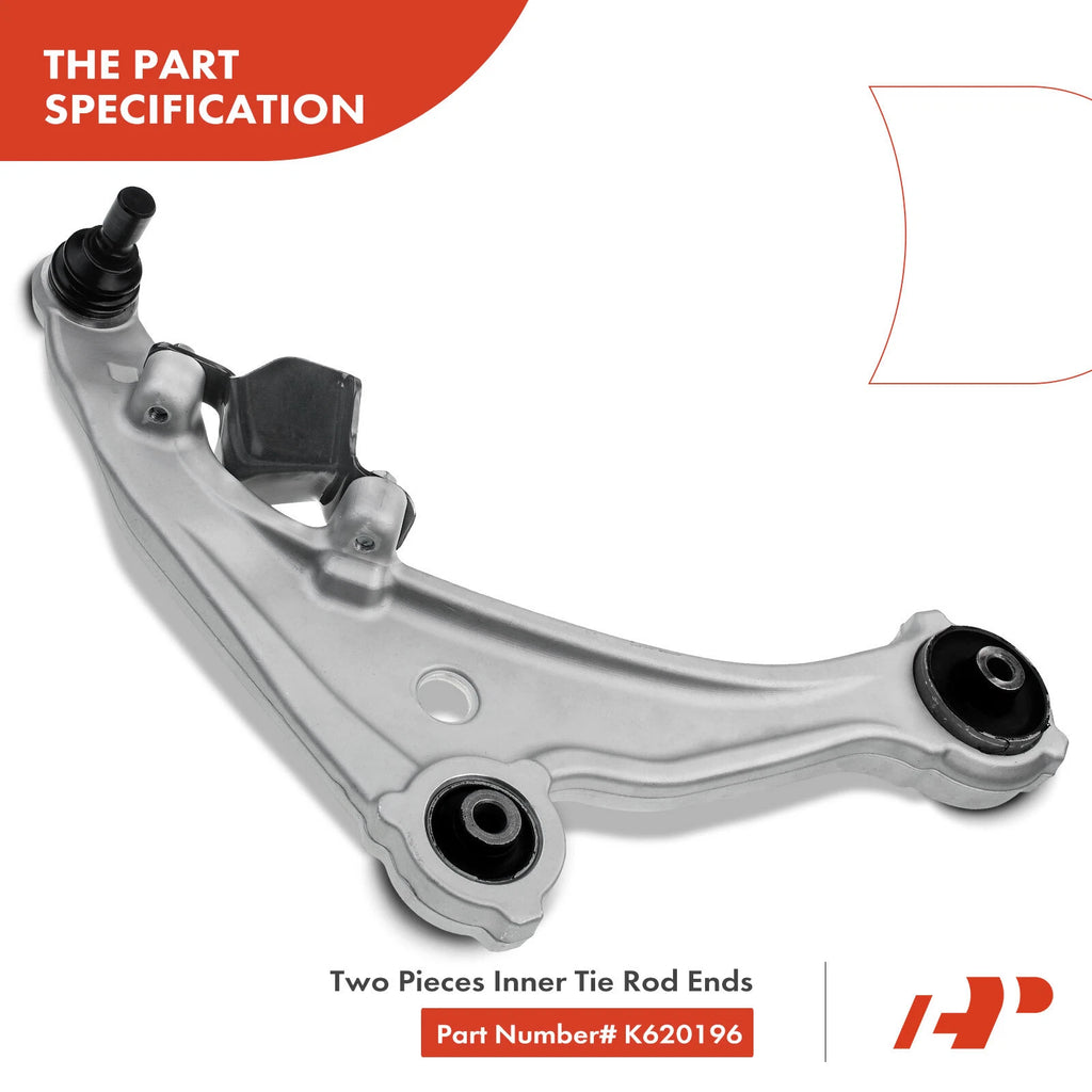 Set of 8 Front Lower Control Arm Sway Bar Links for Nissan Altima (2007–2013)