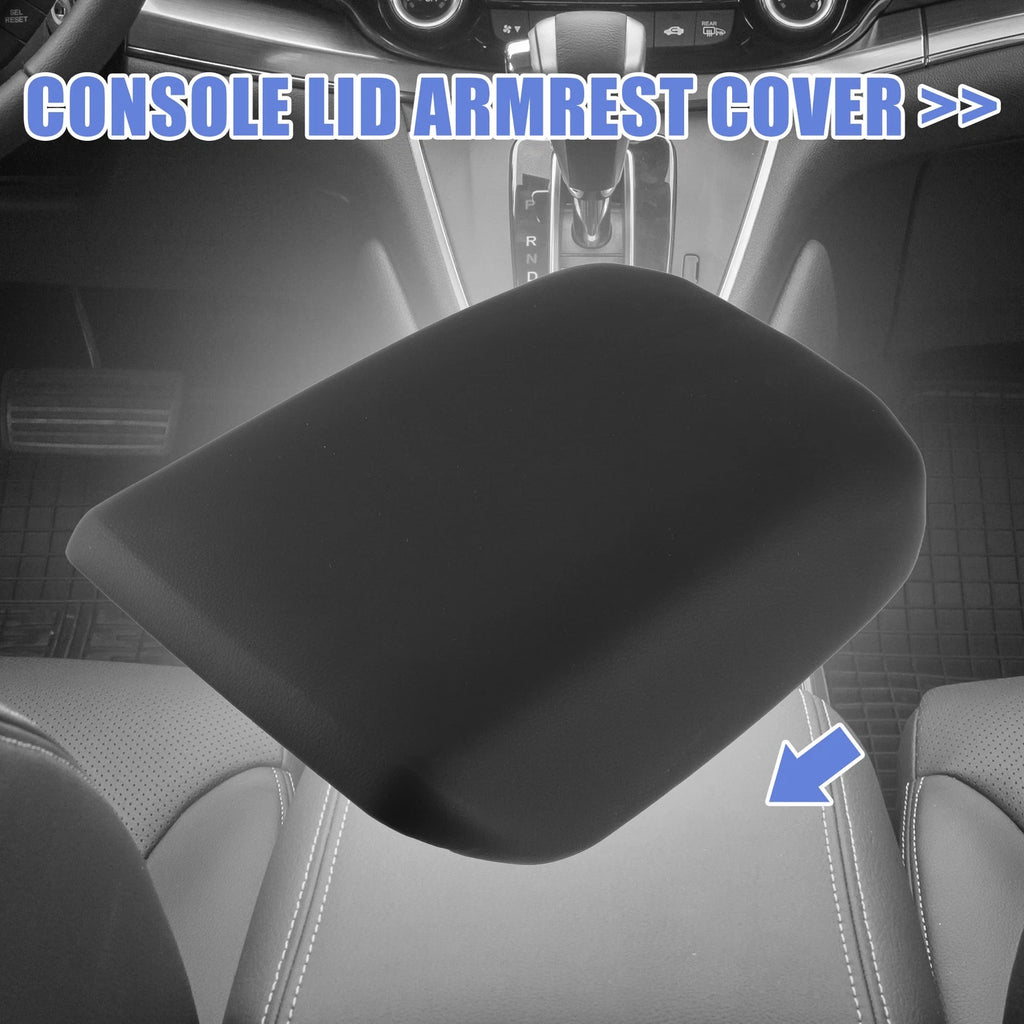 Armrest Cover Pad for Honda CR-V (2012–2016) 726215196115 Black
