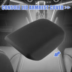 Armrest Cover Pad for Honda CR-V (2012–2016) 726215196115 Black