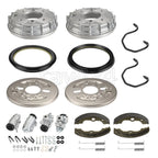 Front Brake Drum Wheel Cylinder Shoes Kit for Honda FourTrax 300 (1988–2000)