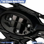 Glossy Black Grille Assembly with Chrome Trim for Subaru Outback (2020–2022)