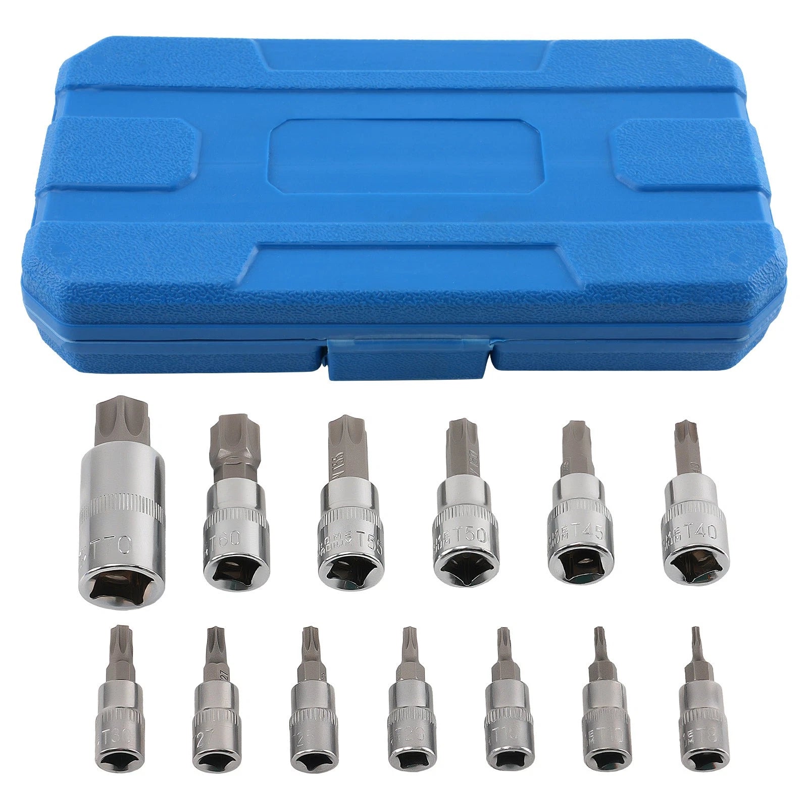 13pc Star Socket Set for CRV (1/4", 3/8", 1/2" Drive)