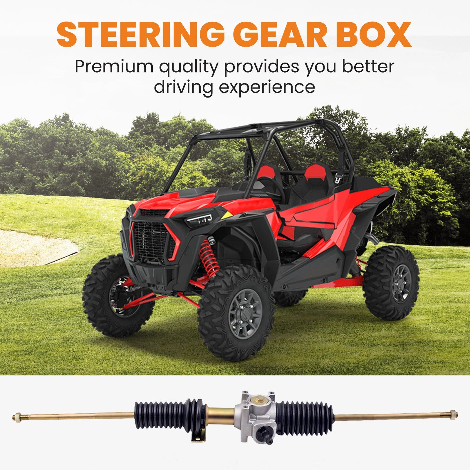 Power Steering Rack and Pinion for Polaris RZR 800 EFI (2008–2014)
