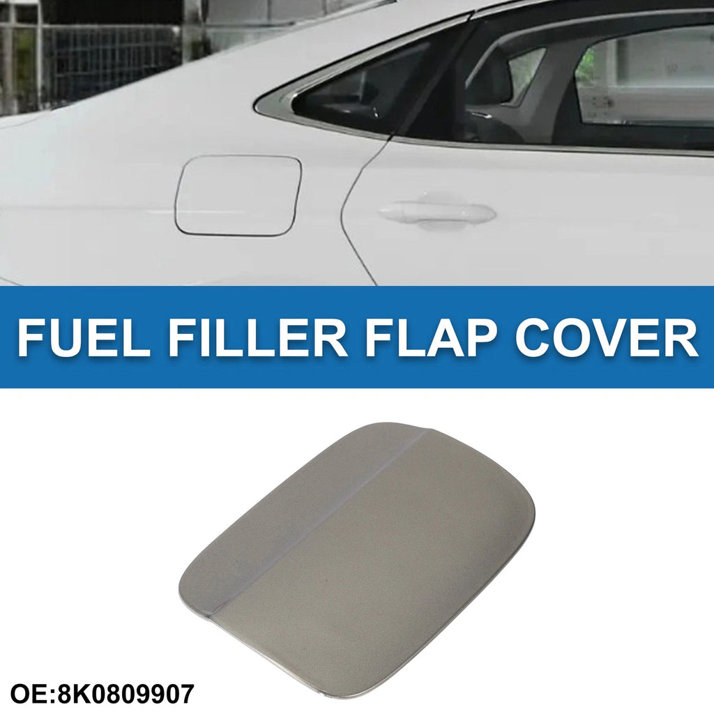 Fuel Tank Door Cap for Audi A4 (2009–2016) Fuel Filler Flap Cover Gold Tone
