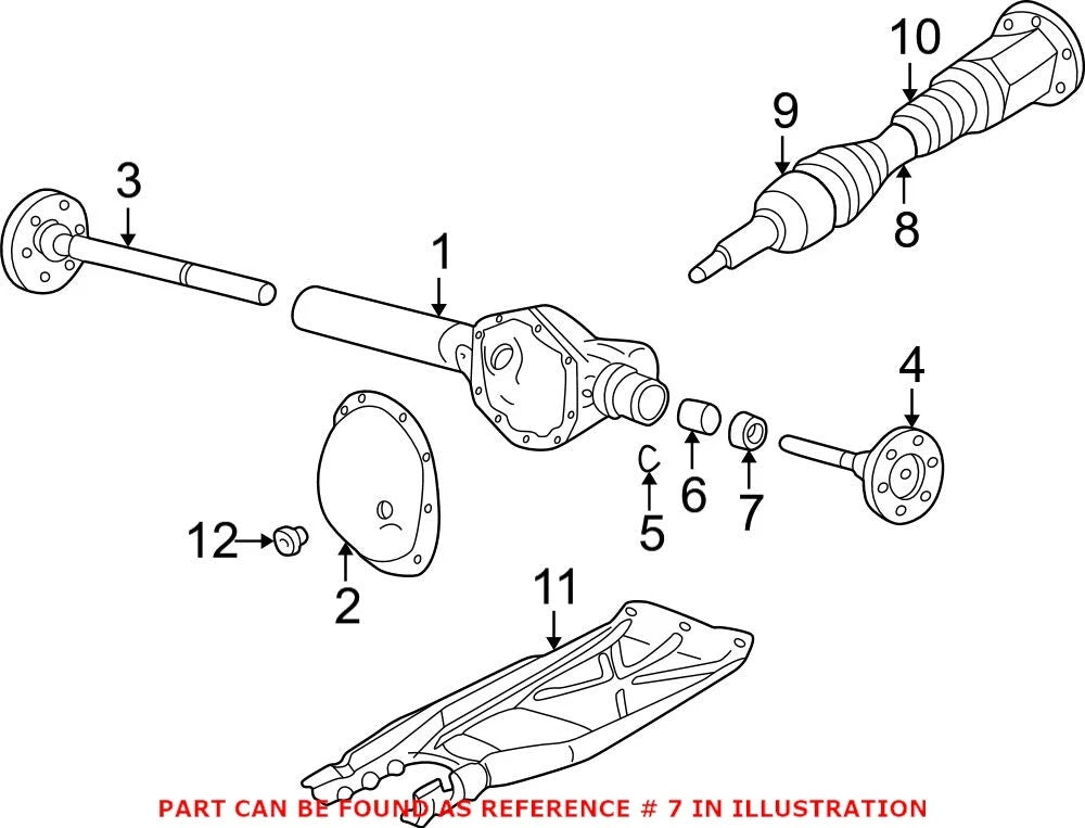 Front Left/Right Drive Axle Shaft Seal for Chrysler Dodge (OEM)