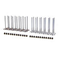 24pcs Intake & Exhaust Valves Set for VW Touareg Audi A4 S4 A6 A7 A8 Q5