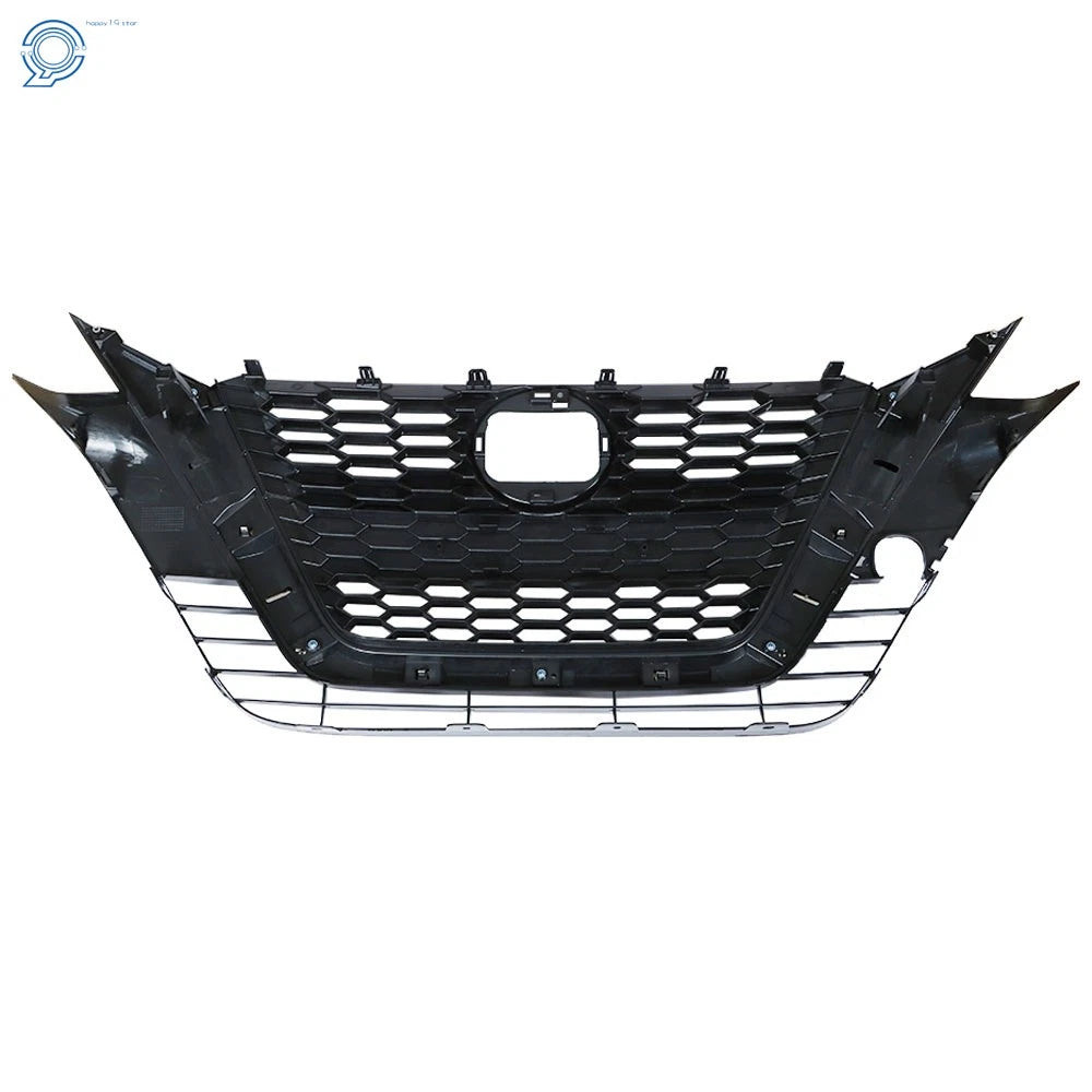 Chrome Black Front Grille for Nissan Altima (2019–2021)