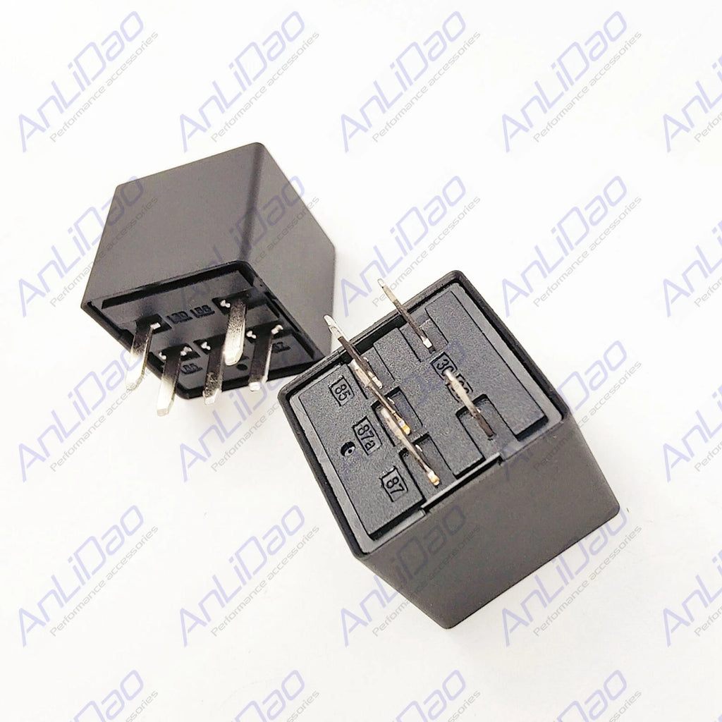 2Pcs Starter Motor Electrical Fuse Relay for Volvo Penta GL GLM GXiI GiI (–)