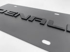 Black 3D License Plate Emblem for GMC Denali (2014–2020)
