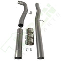 Exhaust Pipe Muffler for Chevy Silverado GMC 2011–2015 6.6L Duramax 409SS
