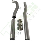 Exhaust Pipe Muffler for Chevy Silverado GMC 2011–2015 6.6L Duramax 409SS