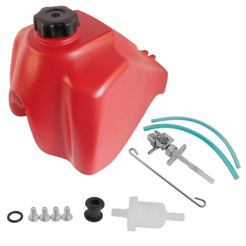 Fuel Tank with Cap & Petcock for Honda ATC185 ATC200 (1980–1984)