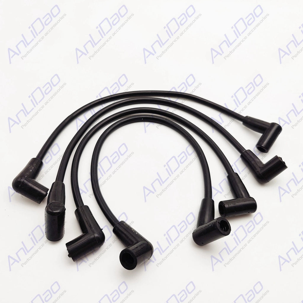 Set of 4 Ignition Spark Plug Wires for Johnson V4 (60°) 584919 584123 3014