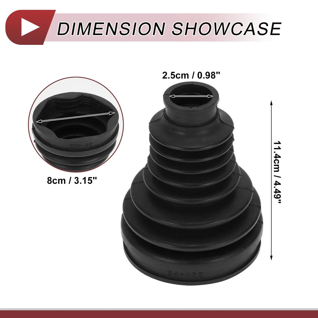 Inner CV Joint Boot Kit with Clamps for BMW X3 (2004 - 2010)