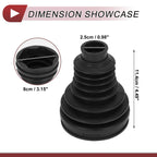 Inner CV Joint Boot Kit with Clamps for BMW X3 (2004 - 2010)
