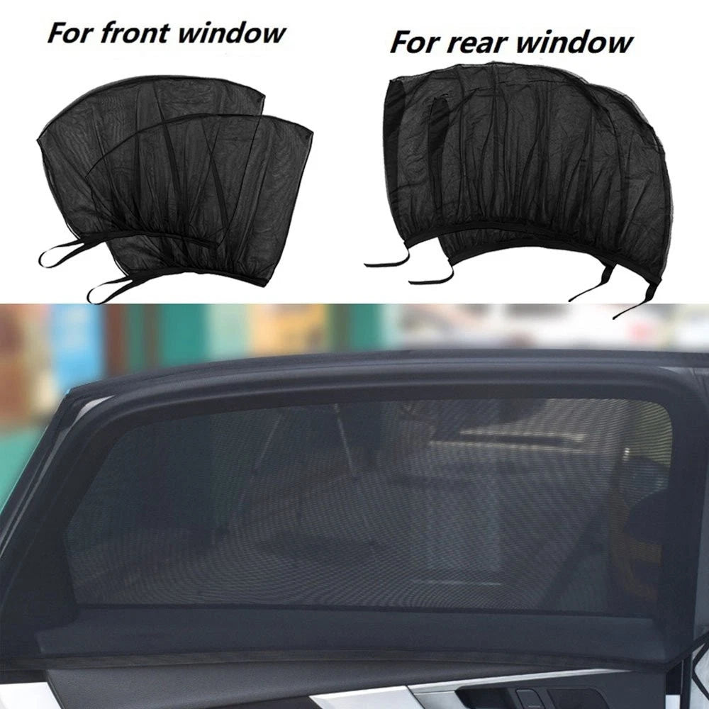 4Pcs Sun Shade for Car (USA Stock)
