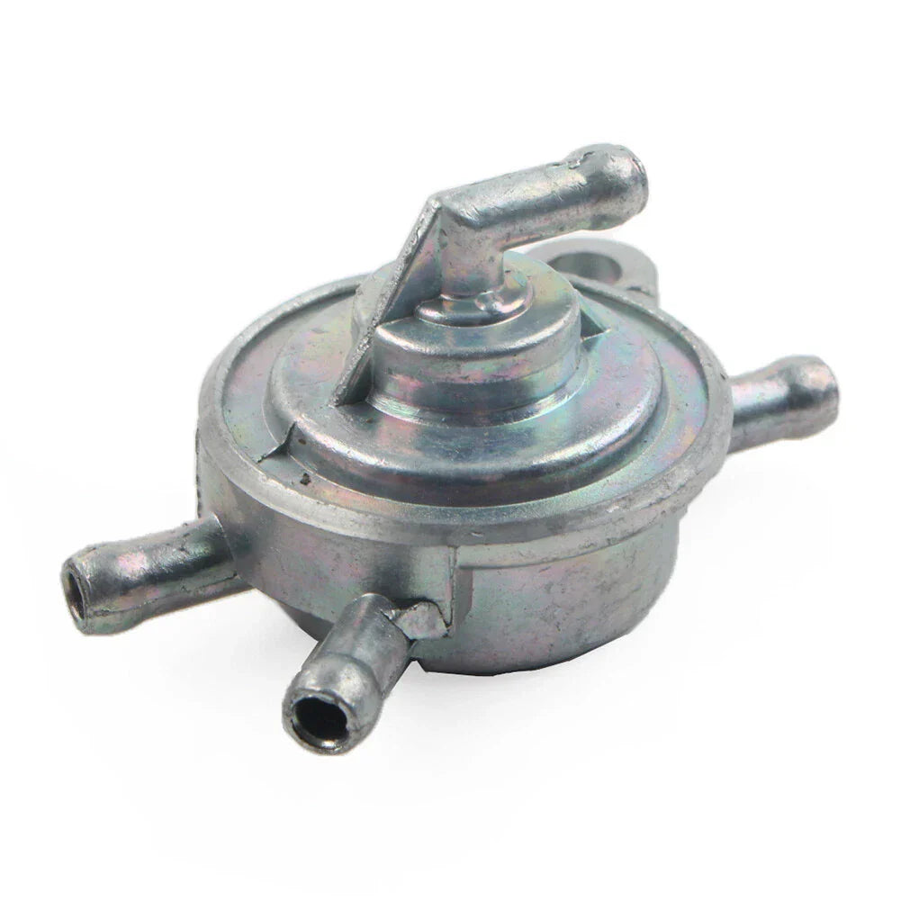 4-Way Gas Valve Petcock Vacuum Valve for Chinese ATV Scooter Moped GY6 50-150CC