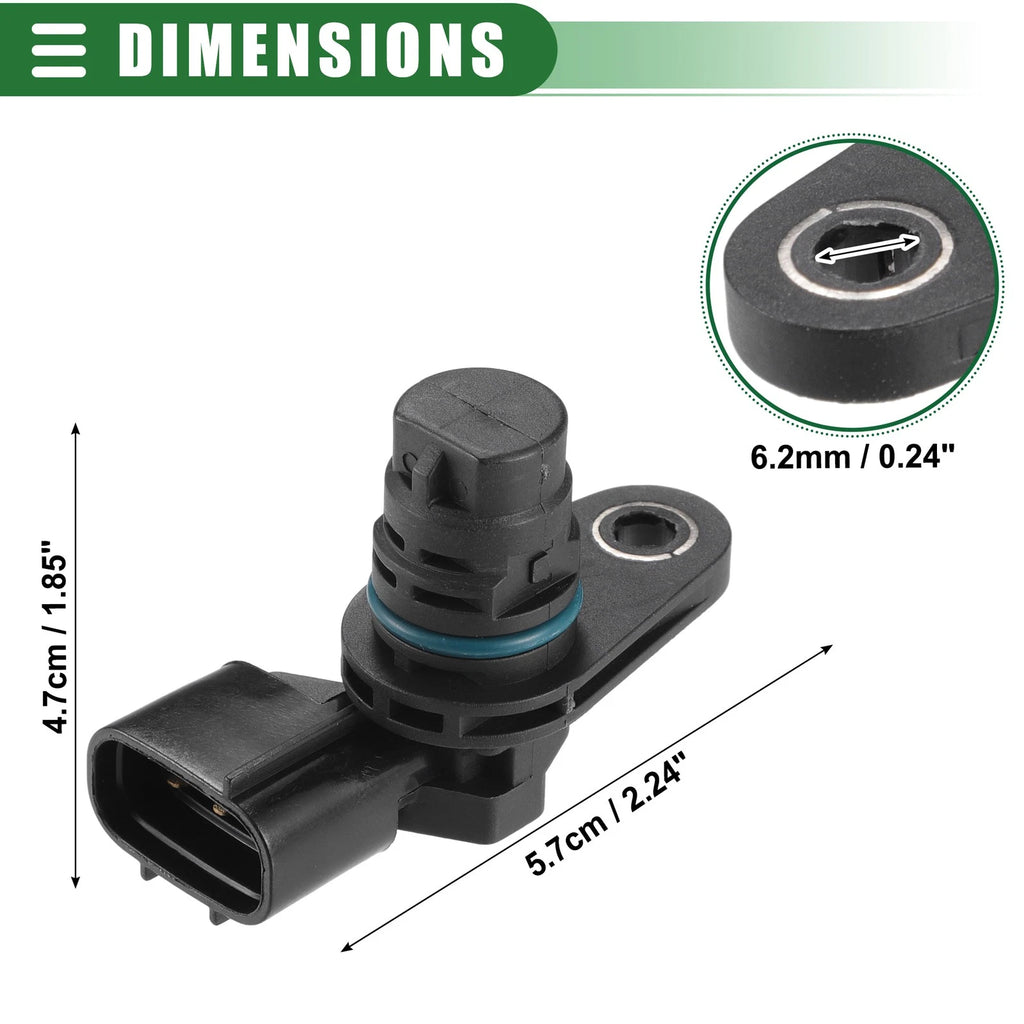 2X Engine Camshaft Position Sensor for Hyundai Santa Fe (2010–2014) No. 39350-25010